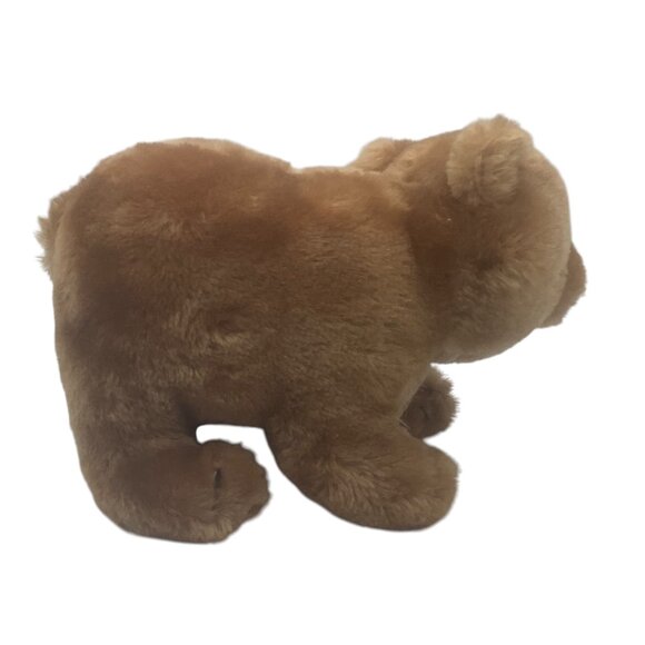 Vtg 1975 R. Dakin Teddy Bear Stuffed Plush Toy 9"x6" Standing All Four Realistic - Picture 8 of 8